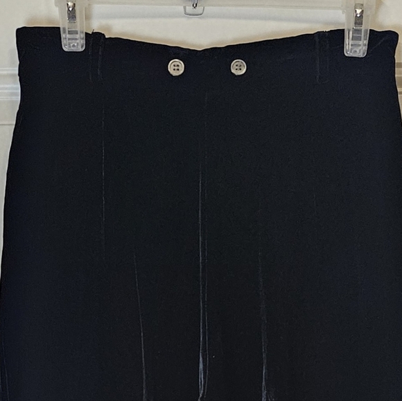 Women's High Rise Silk Rayon Velvet Trouser size 6 - Picture 6 of 11